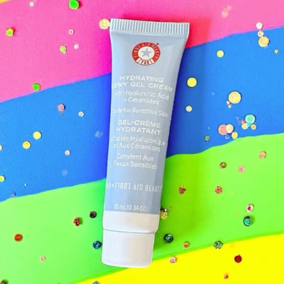 Brand New First Aid Beauty Hydrating Dewy Gel Cream 10mL Travel Size - Picture 4 of 4